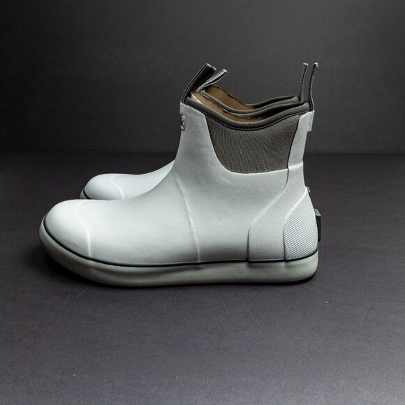 HUK Rogue Wave Waterproof Deck Boots – White – Men’s Size 10 NWOT - Picture 3 of 8